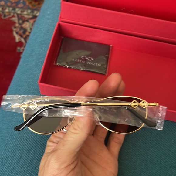NEW Karen Wazen Jen retro sunglasses - Picture 9 of 9